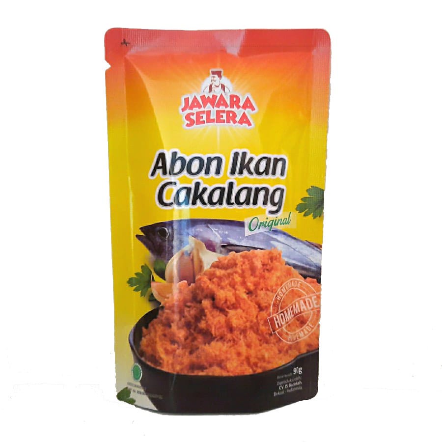 Abon Ikan Cakalang JS Jawara Selera Varian Original - 90Gram