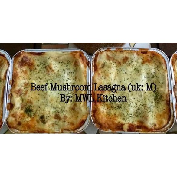 

As4711 Beef Mushroom Lasagna Size M Sa1Z