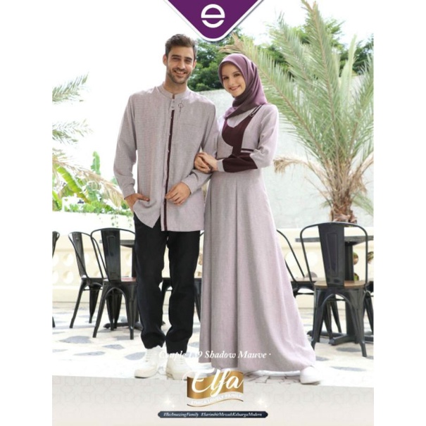COUPLE LEBARAN ETHICA TERBARU COUPLE 139 SHADOW MAUVE • AYUMI 319 SHADOW MAUVE • KAHFI 217 SHADOW MA