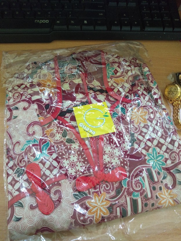 Batik Batik Wanita – Ceongsam Batik Wanita 031 - 228 Red