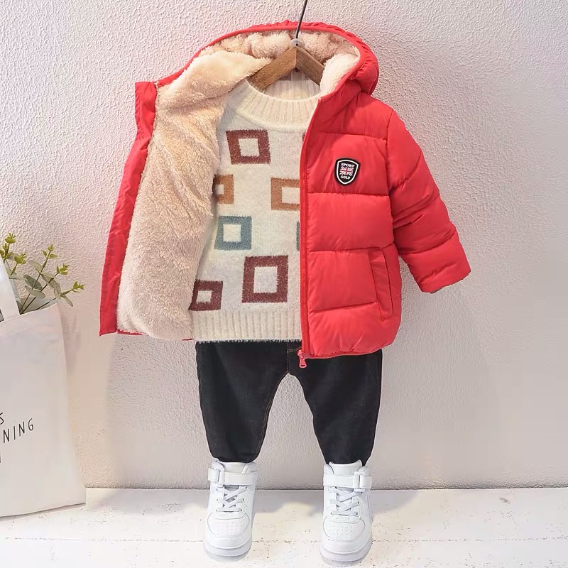 Jaket Hoodie Tebal Musim dingin Anak Anti air Winter Kids Jacket waterproof