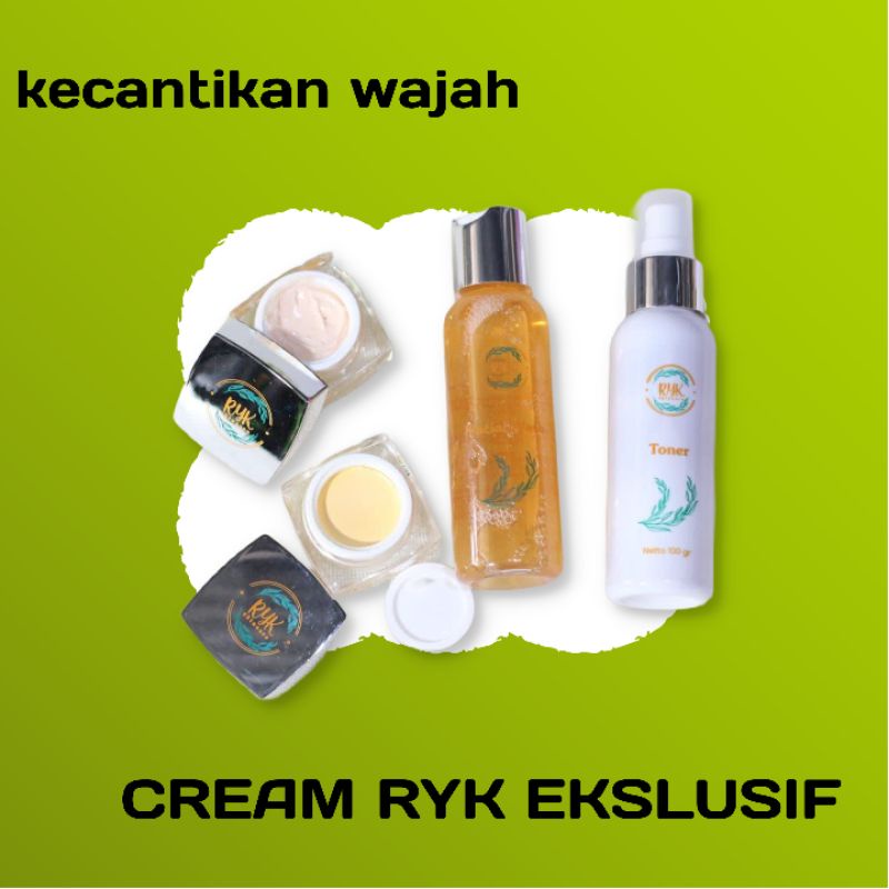 Skincare eksklusif Ryk(pengambilan 10) Rp 2.300000