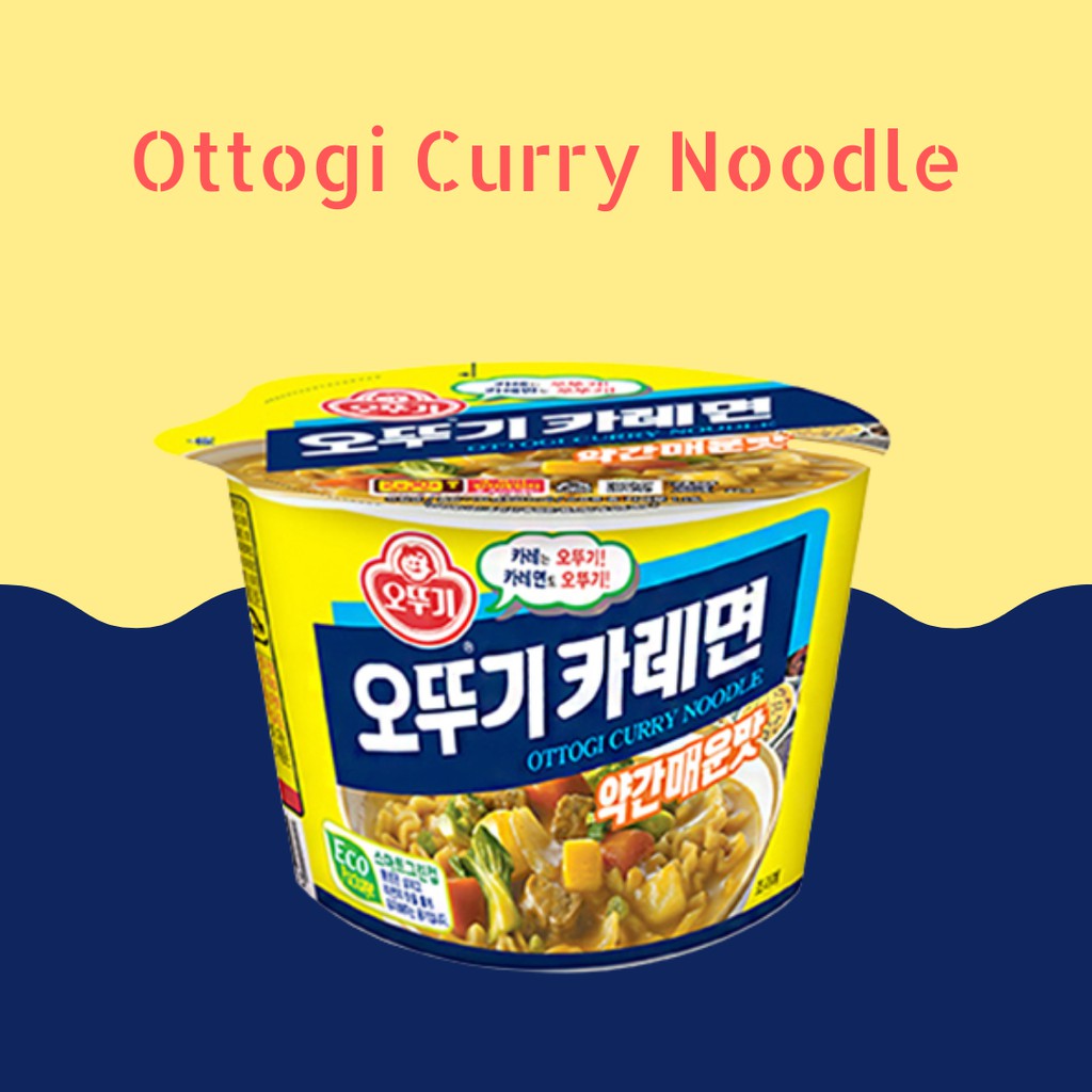 

Ottogi Curry Noodle Ramen Korea