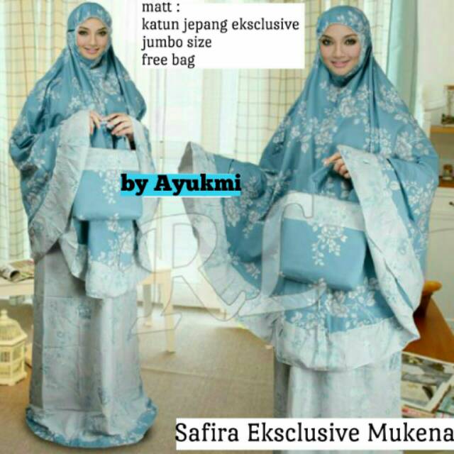Safira eksklusif mukena