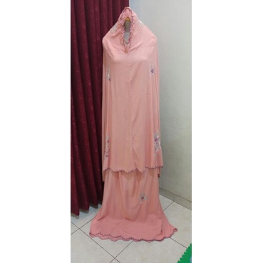 MUKENA BORDIR MALANG / BORDIR HANDMADE / MUKENA CANTIK
