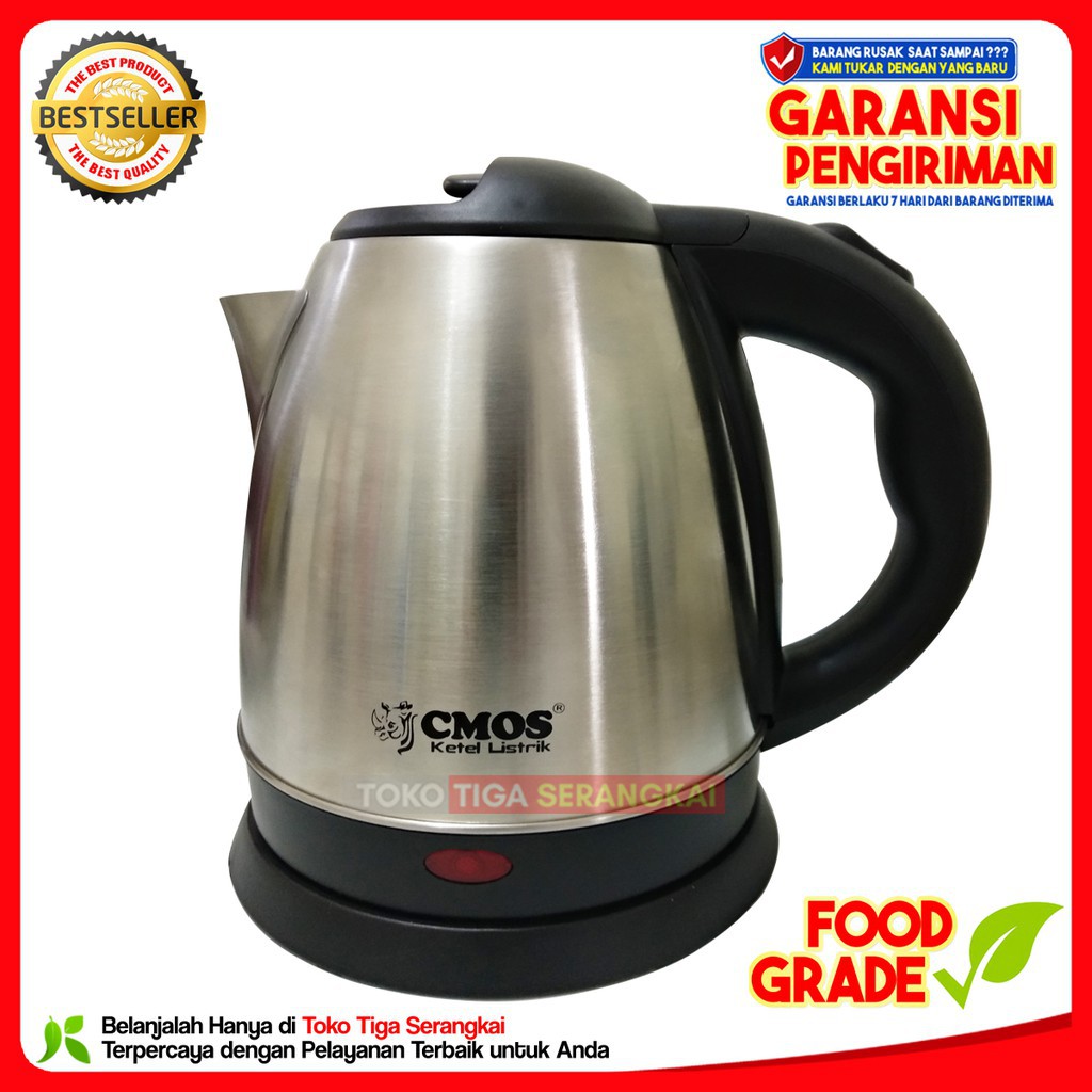 CMOS Kettle Listrik Teko Listrik 1,5 Liter SL-A02