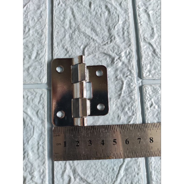 Engsel Lepas Kecil Box Hardcase / Engsel E5 / Engsel Besi Lepas Silver Engsel Pengait Hardcase