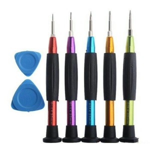 Obeng Screw Driver Set 5 Pcs Coulor Full NEW 5228 Termurah