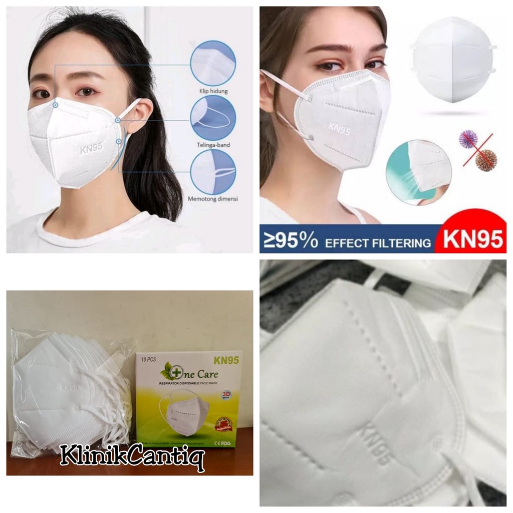 ONE CARE KN95 MASKER KN 95 5 PLY KUALITAS BAGUS  (PER PCS)