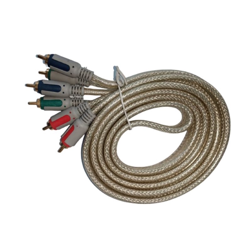 Kabel RCA / Audio 3-3 (3 ke 3) 1.8Meter