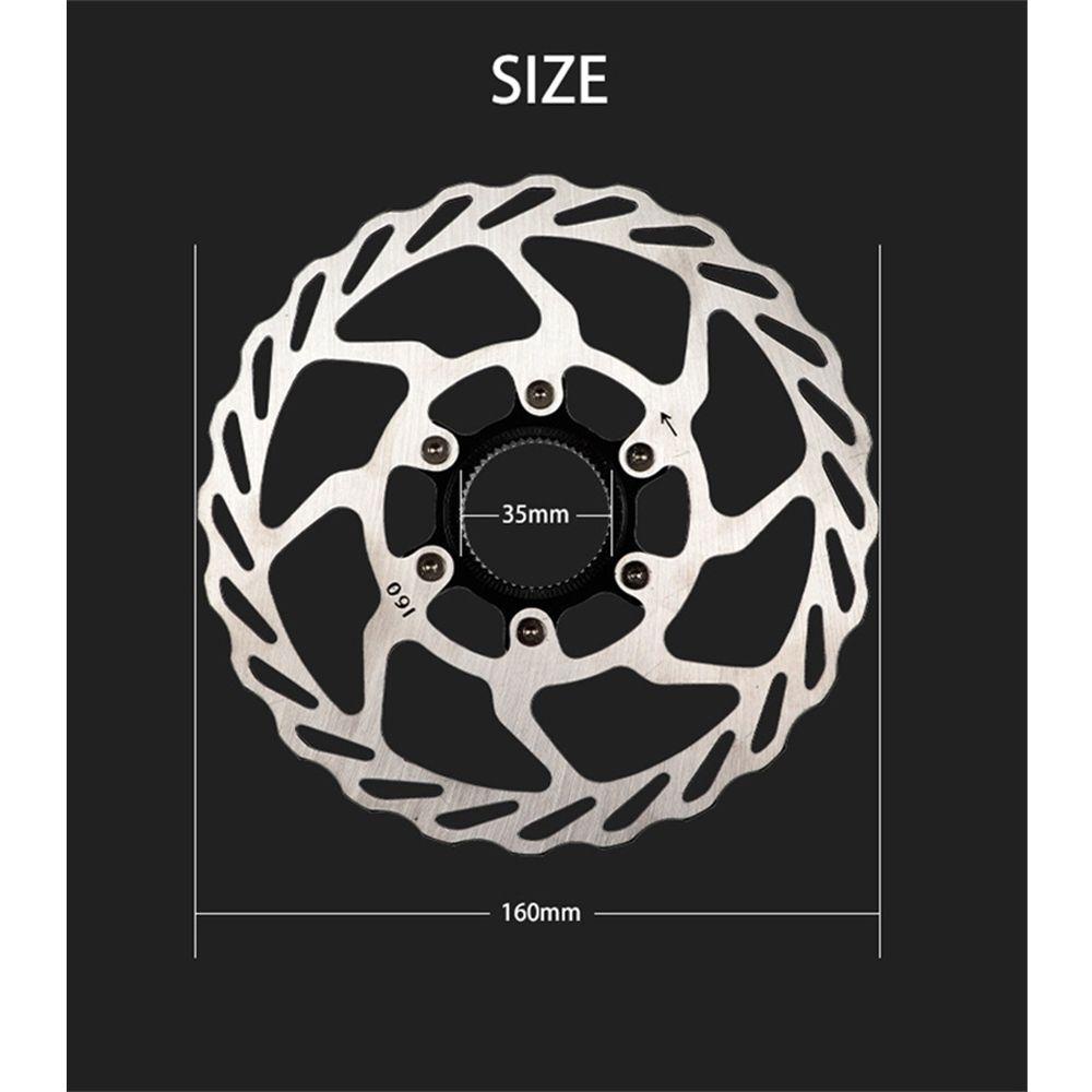 Lanfy Sepeda Gunung Floating Disc Hollow Pads Stainless Steel Sepeda Jalan Rem Cakram Aksesoris Sepeda MTB Sepeda Hidrolik Disc Brake