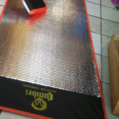 ❊ Footprint Alas Tenda Matras Almunium Foil Double side Uk 60x200cm ♕