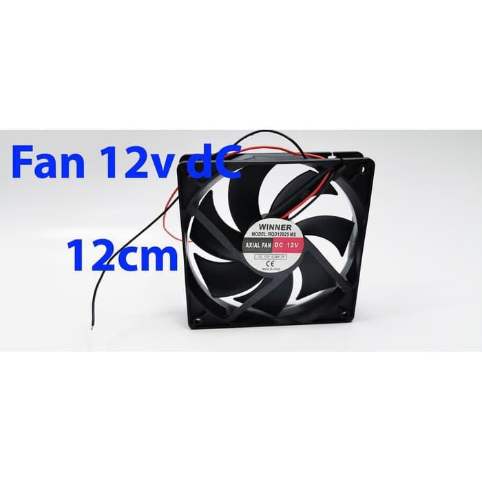 KIPAS DC 12V 12cm x 12cm Merk WINNER / Fan DC