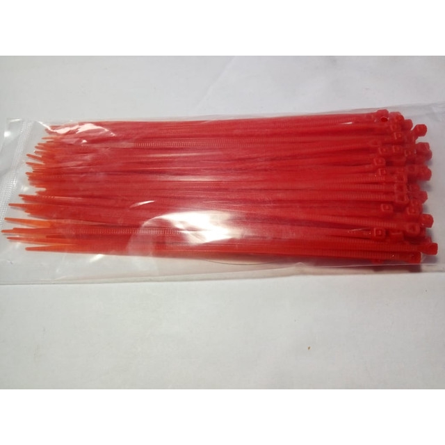 [DEV-9113] KABEL TIES WARNA 2.5MMX15CM MERAH