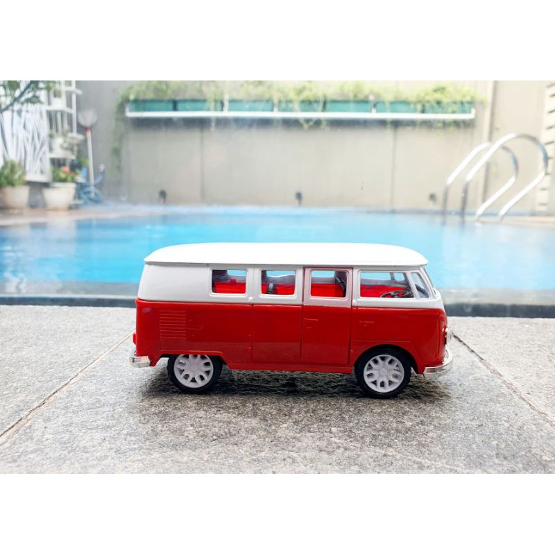 Diecast Mobil VW Combi Miniatur Mobil  Mainan Volkswagen Alloy Car