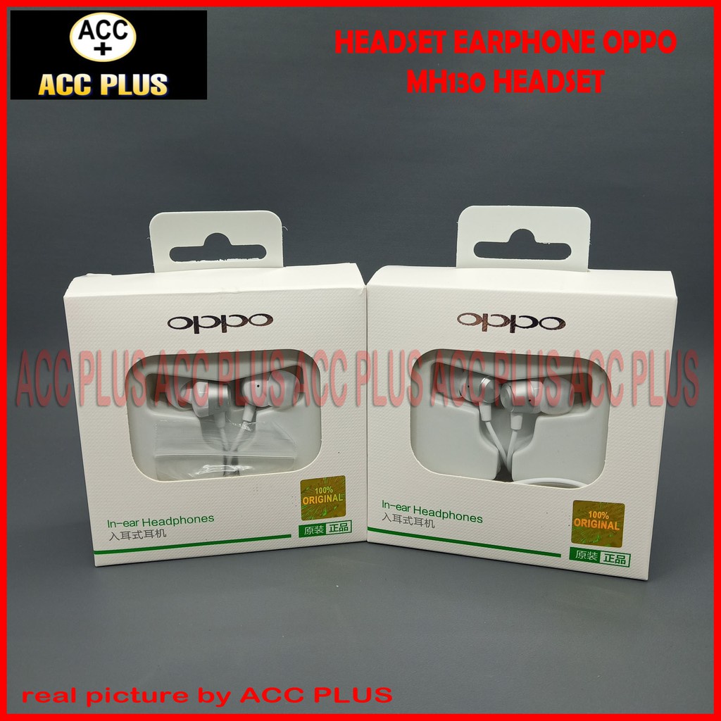 Headset Handsfree Earphone Oppo MH130 - ACC PLUS