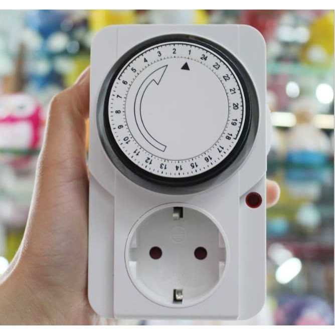 Kenmaster Stop Kontak Timer 24Hour