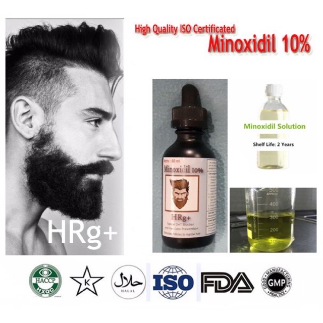 Minoxidil 10% penumbuh brewok bukan rogaine tugain kirkland