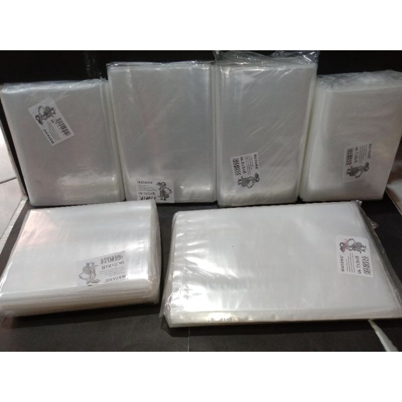 PLASTIK PP WAYANG BENING TEBAL 0,5 BERBAGAI UKURAN