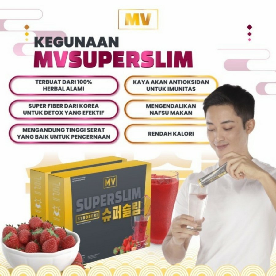 (BISA COD) MV Super Slim Sachetan Eceran Maria Vania Superslim MVSuperslim BPOM