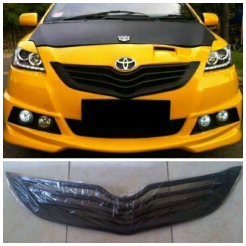 Grill new vios 2007 2008 2009 2010 2011 2012 garis elegan - Gril vios limo non limo gen 2