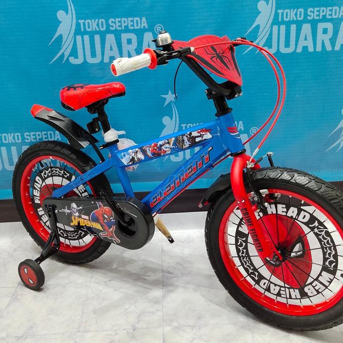 Sepeda Anak Element Spiderman 3.0 Bmx 18