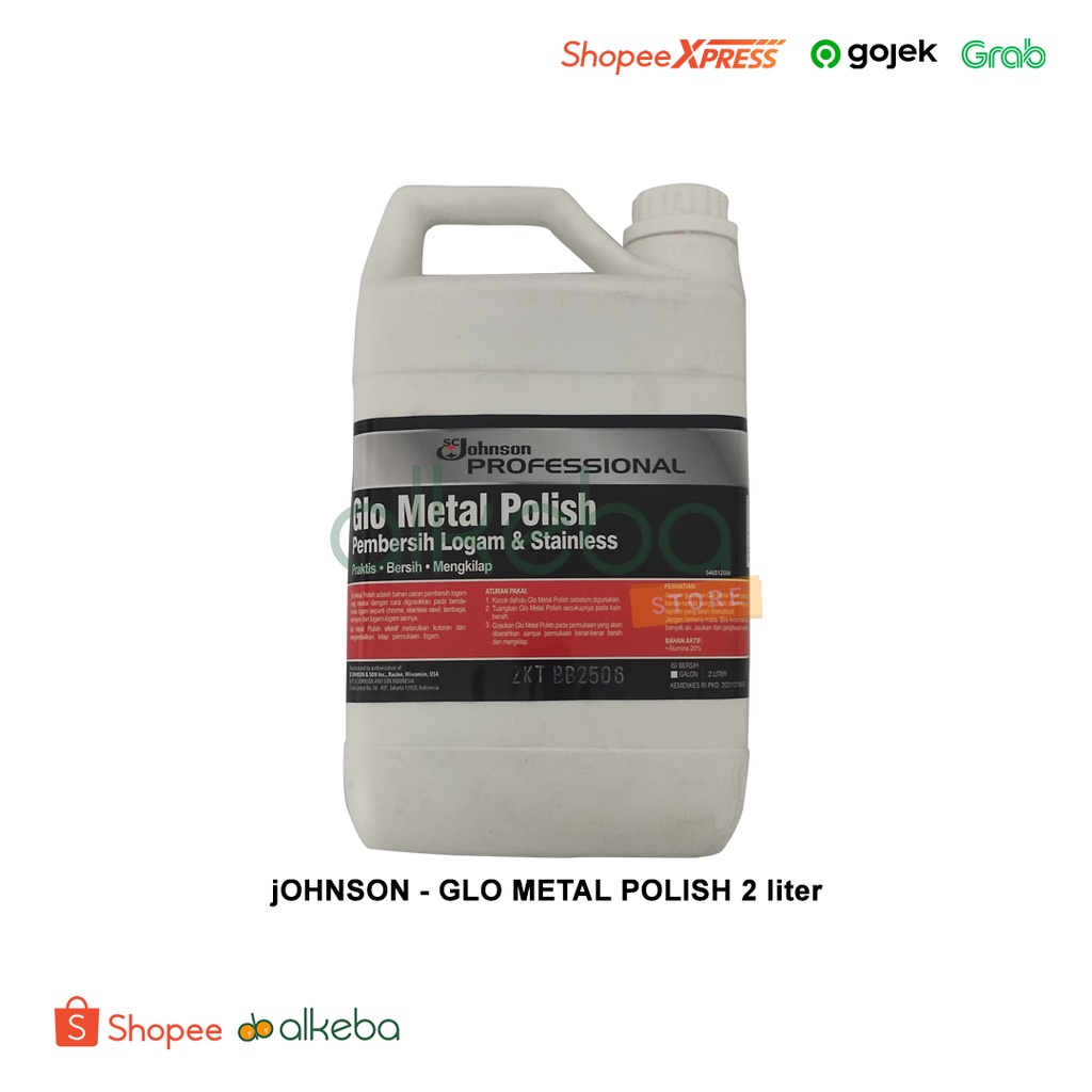 Glo metal polish johnson 2 Liter