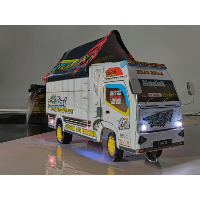 Miniatur Truk Oleng made in purbalingga