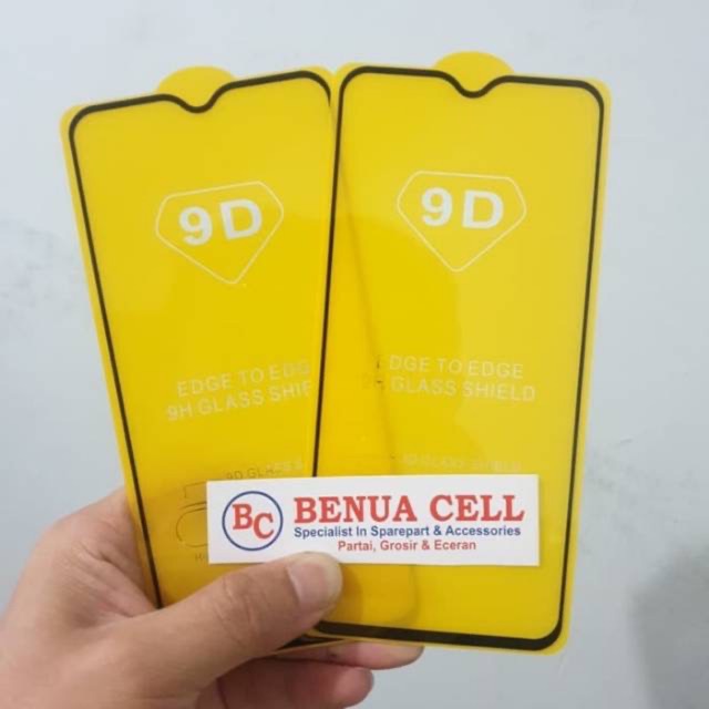 TEMPERED GLASS FULL LEM 9D REALME C3 NEW 2020