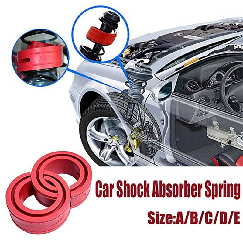 2pcs Dumper Shock Mobil Spring Buffer Mobil Damper Shock Mobil Peredam Guncangan Absorber Auto Universal