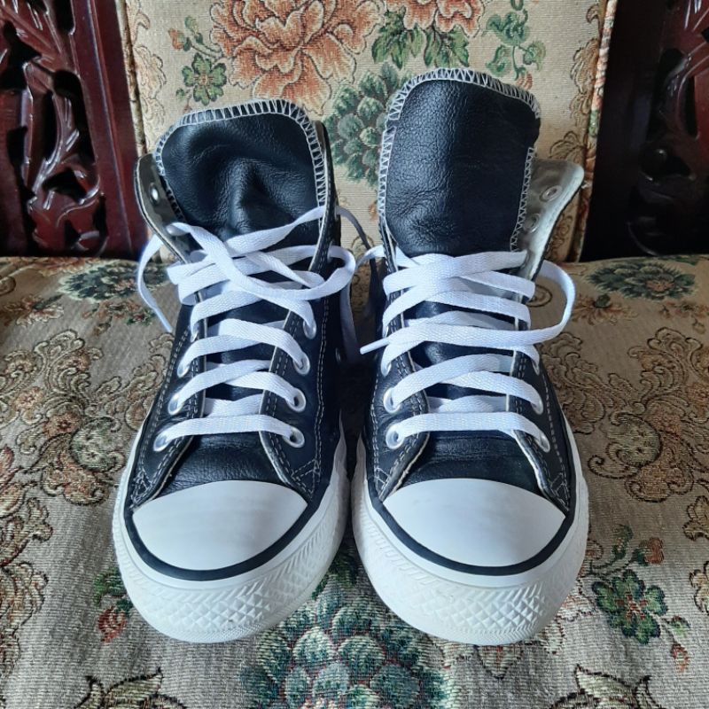 Sepatu Converse All Star Kulit Original Second Branded