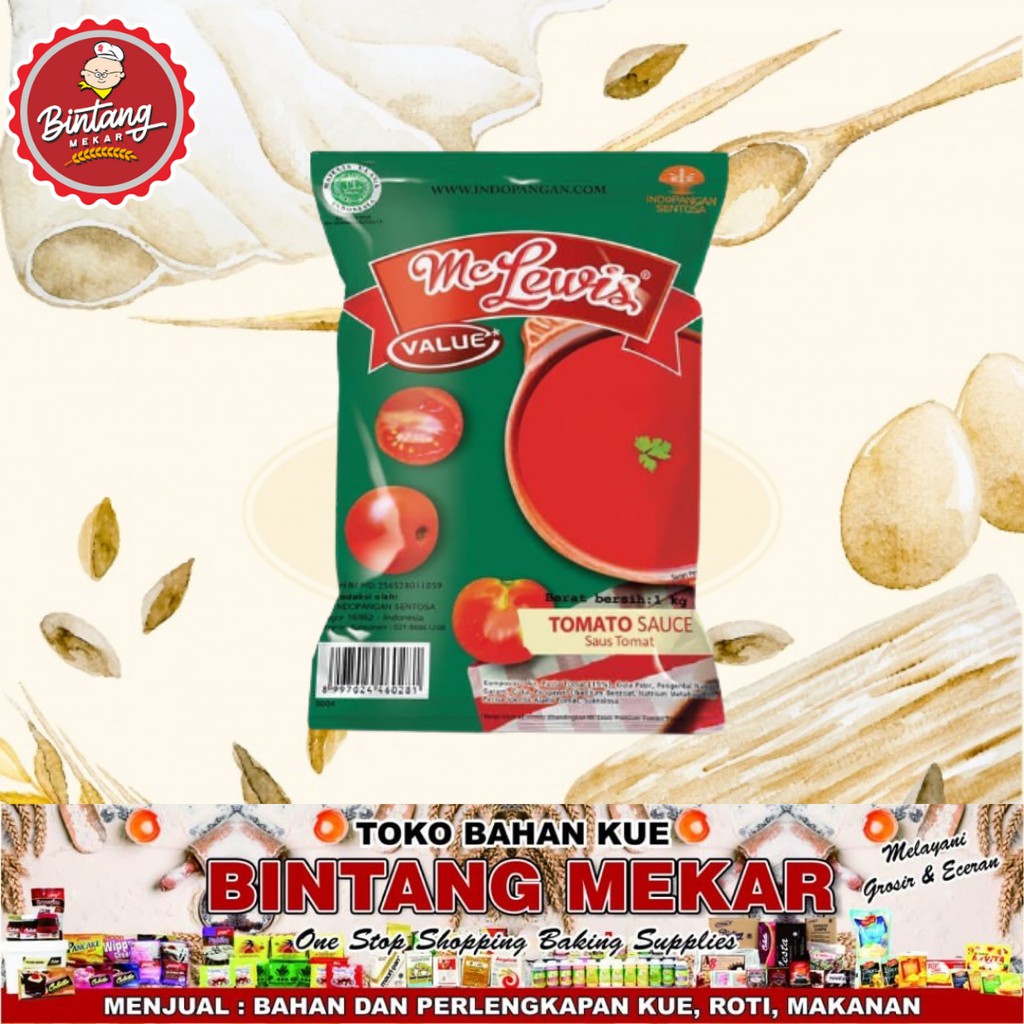 

Mc Lewis Tomat Sauce 1Kg