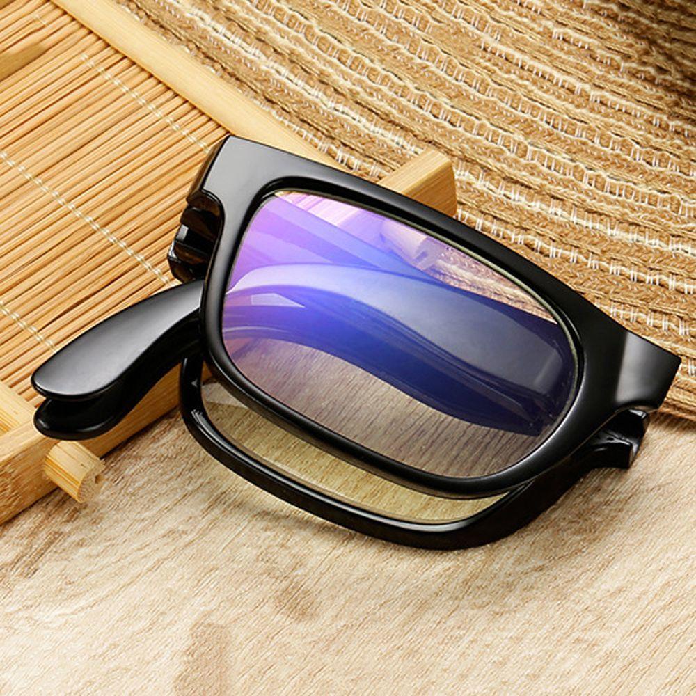 NEEDWAY Needway Kacamata Baca Lipat Portable Pria Wanita Vision Care Komputer Eyeglasses Reading Magnifying Foldable Presbyopic Eyewear