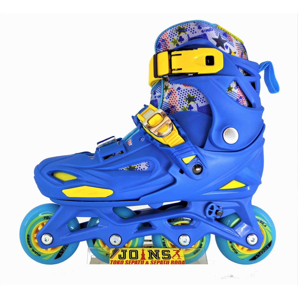 Sepatu Roda Anak Inline Skate anak Kingfly Biru