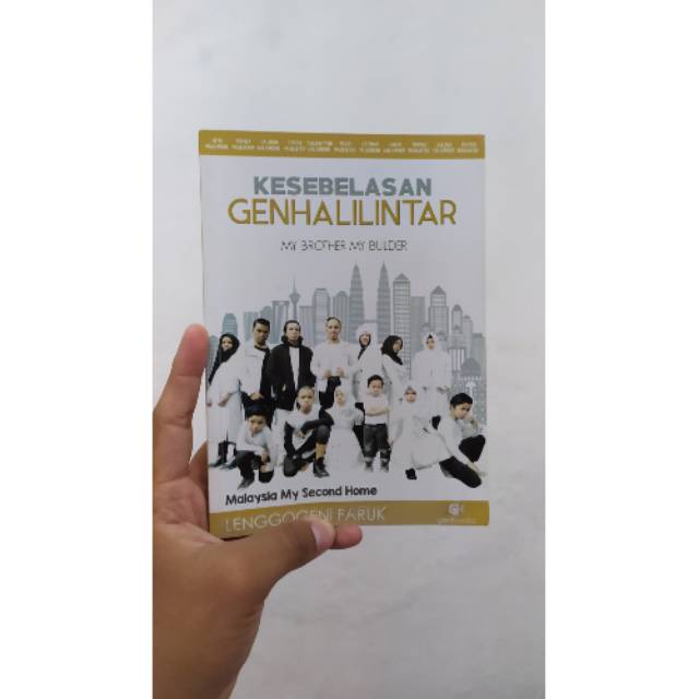 Buku ke-3 KESEBELASAN GEN HALILINTAR "My Brother My Builder - Malaysia My Second Home".