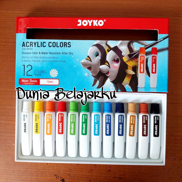 

Murah Cat Akrilik / Acrylic Titi Set 12Ml Promo