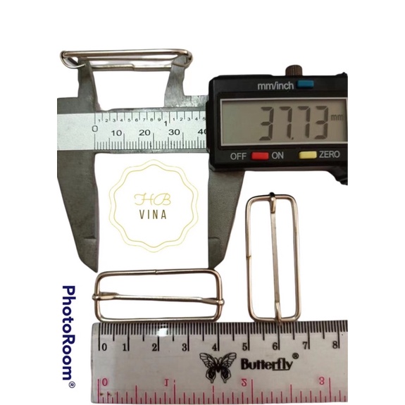 ring jalan 3,8cm / ring geser tas 3,8cm / 100pcs