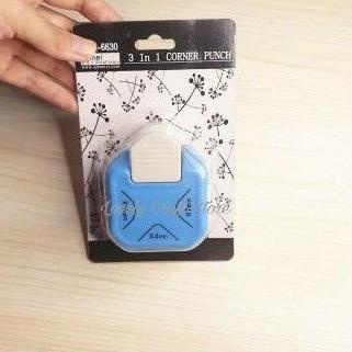 

Baru - 3 in 1 Corner Rounder Corner Puncher Pembolong Sudut Melengkung Tipe R4 - R7 - R10 ✓