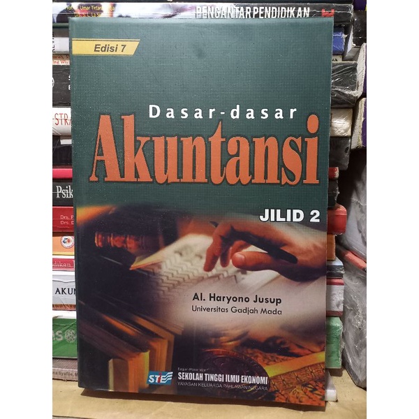 Jual DASAR-DASAR AKUNTANSI EDISI 7 JILID 2 BY HARYONO YUSUF | Shopee ...