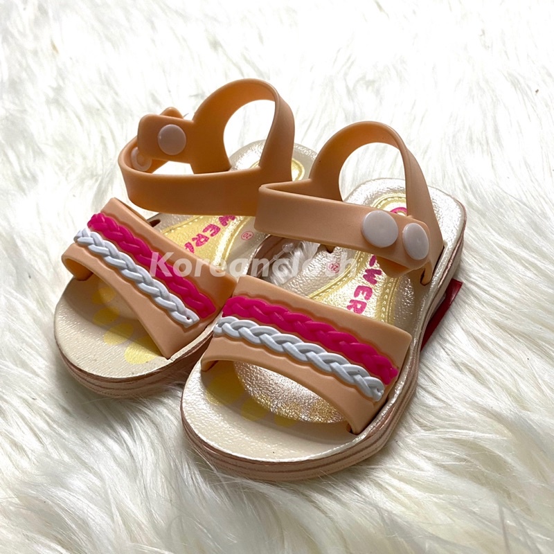 2007 NEW ERA BB KC SANDAL KARET ANAK PEREMPUAN