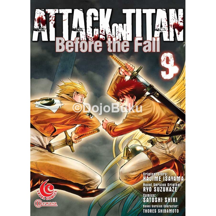 Komik Seri : Attack on Titan Before The Fall ( Hajime Isayama )