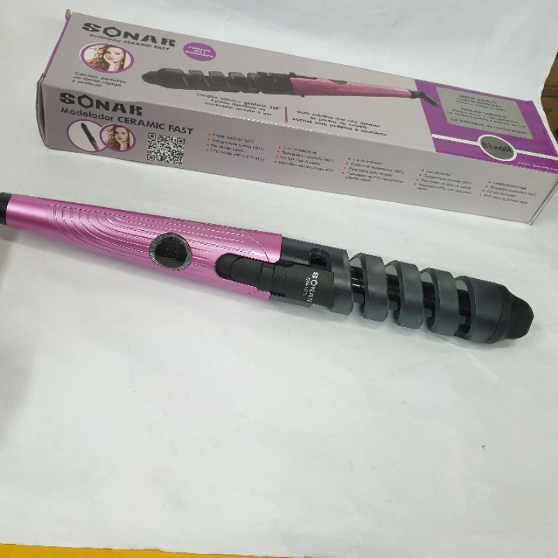 Promo Catok curly new sonar sn1011 alat pengeriting rambut bagus catokan kriting  ikal curler