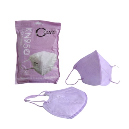 MASKER DUCKBILL KN95 C-CARE PRO 6PLY ISI 10 PCS