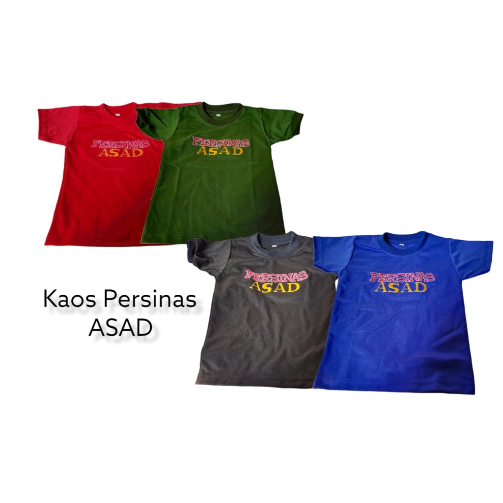 KAOS Baju ASAD PERSINAS SIZE LENGKAP BISA COD