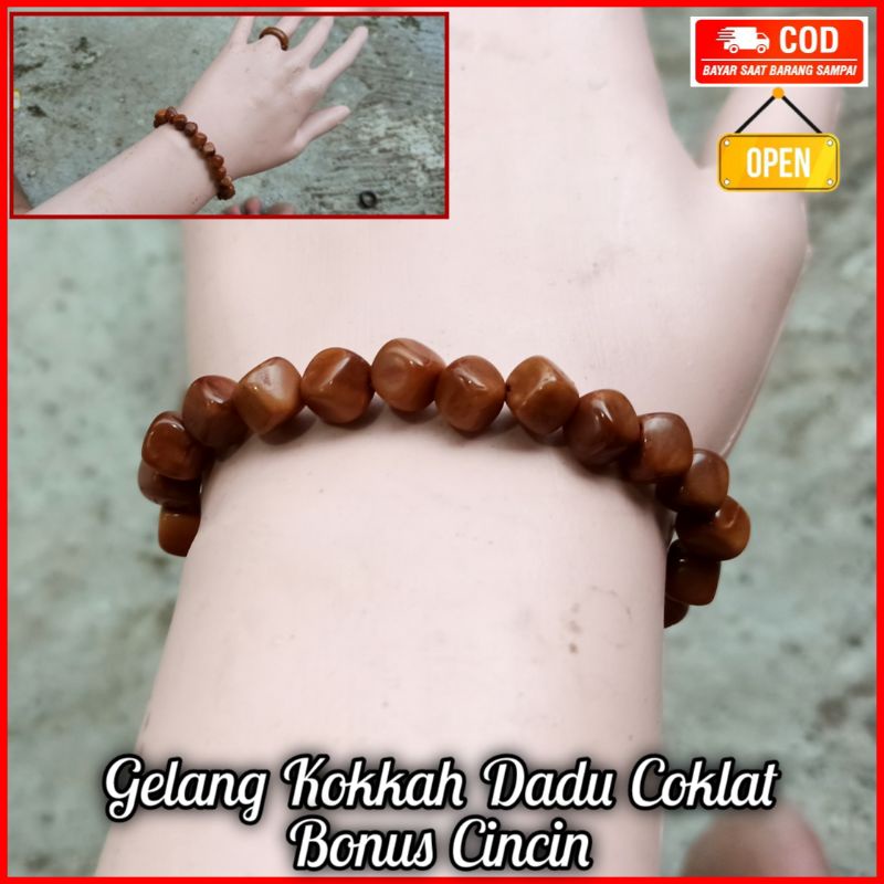 GELANG KOKKA DADU FREE CINCIN GELANG TERAPI GELANG KOKAH KAOKAH KAUKAH