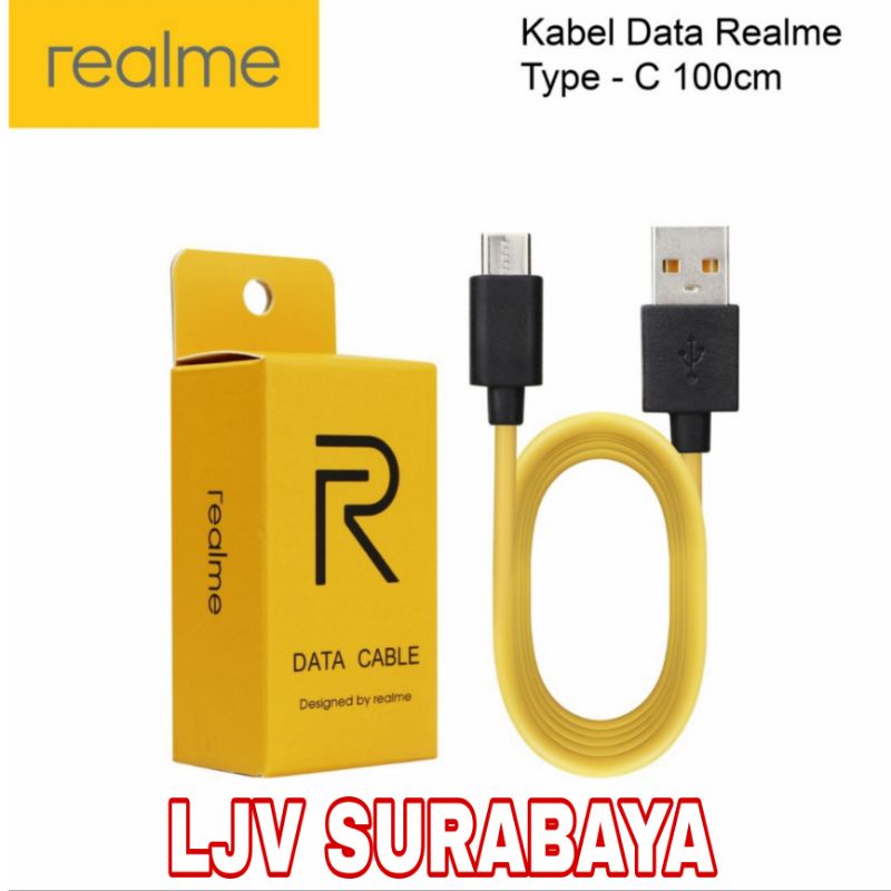 KABEL DATA REALME TYPE C FAST CHARGING 100 CM UNIVERSAL MERK REALME