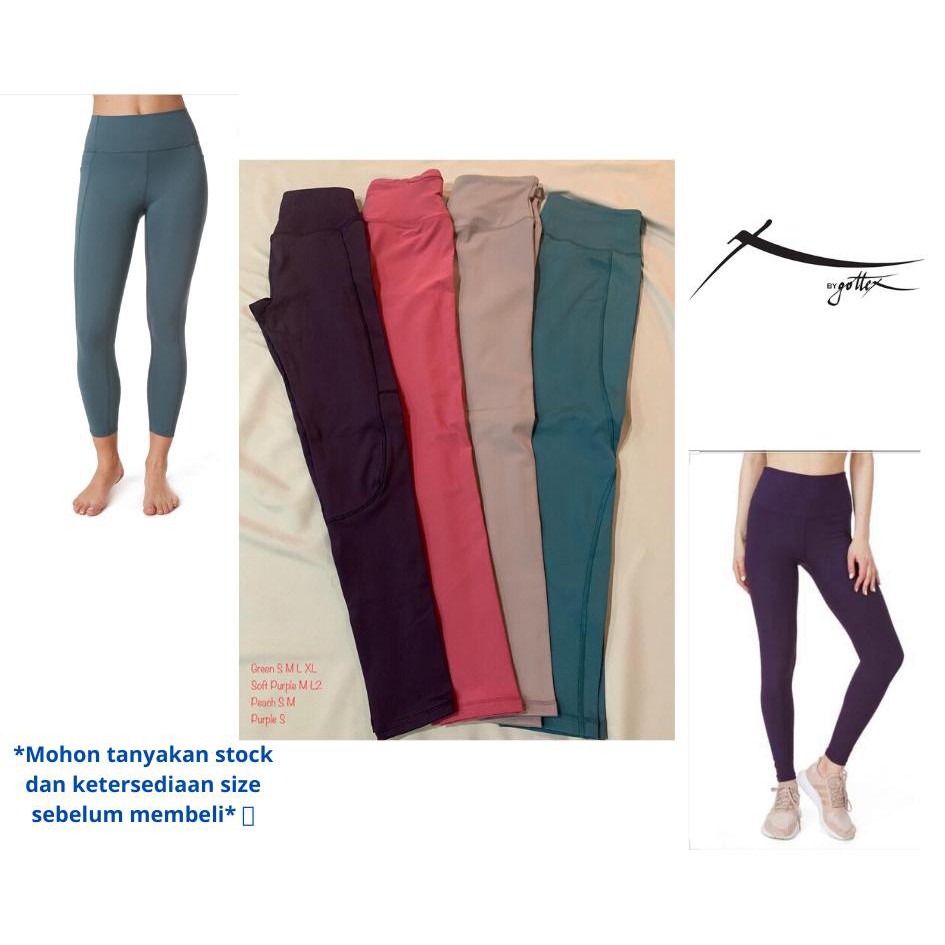 Gottex Leggings Polos (Fitness,Zumba,Yoga)