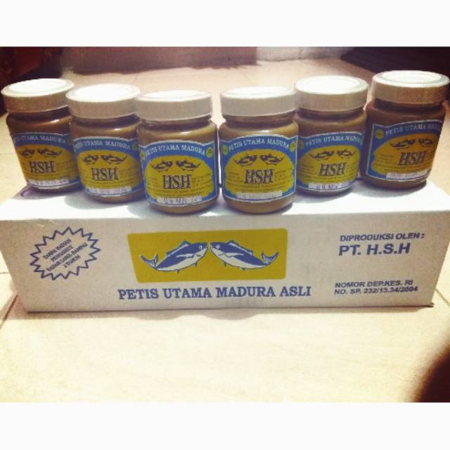 (1 kardus) Petis Madura Asli Ikan Tuna HSH &amp; HMS