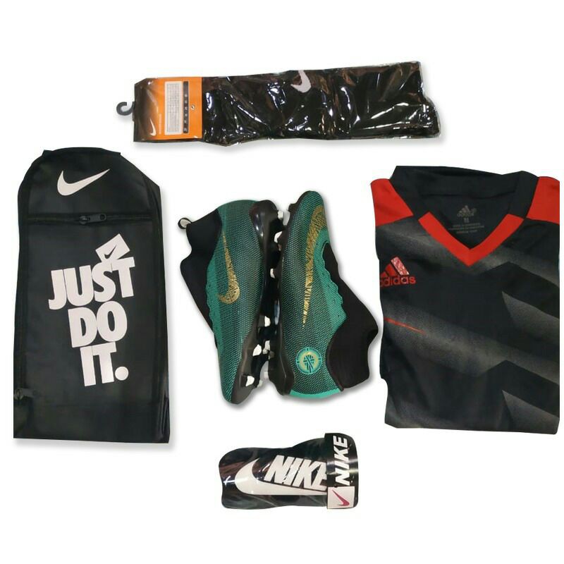 paket komplit Jersey (Jersey random) sepatu bola Nike Boots termurah dan terlengkap bisa COD