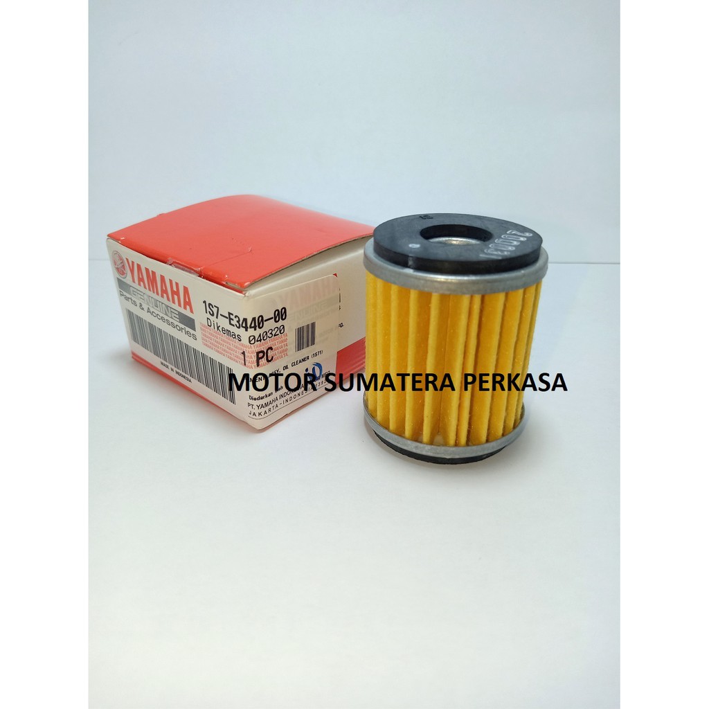 FILTER SARINGAN OLI MESIN VIXION OLD LAMA NEW NVL NVA ADVANCE JUPITER MX KING 150 ORI 1S7-E3440-00